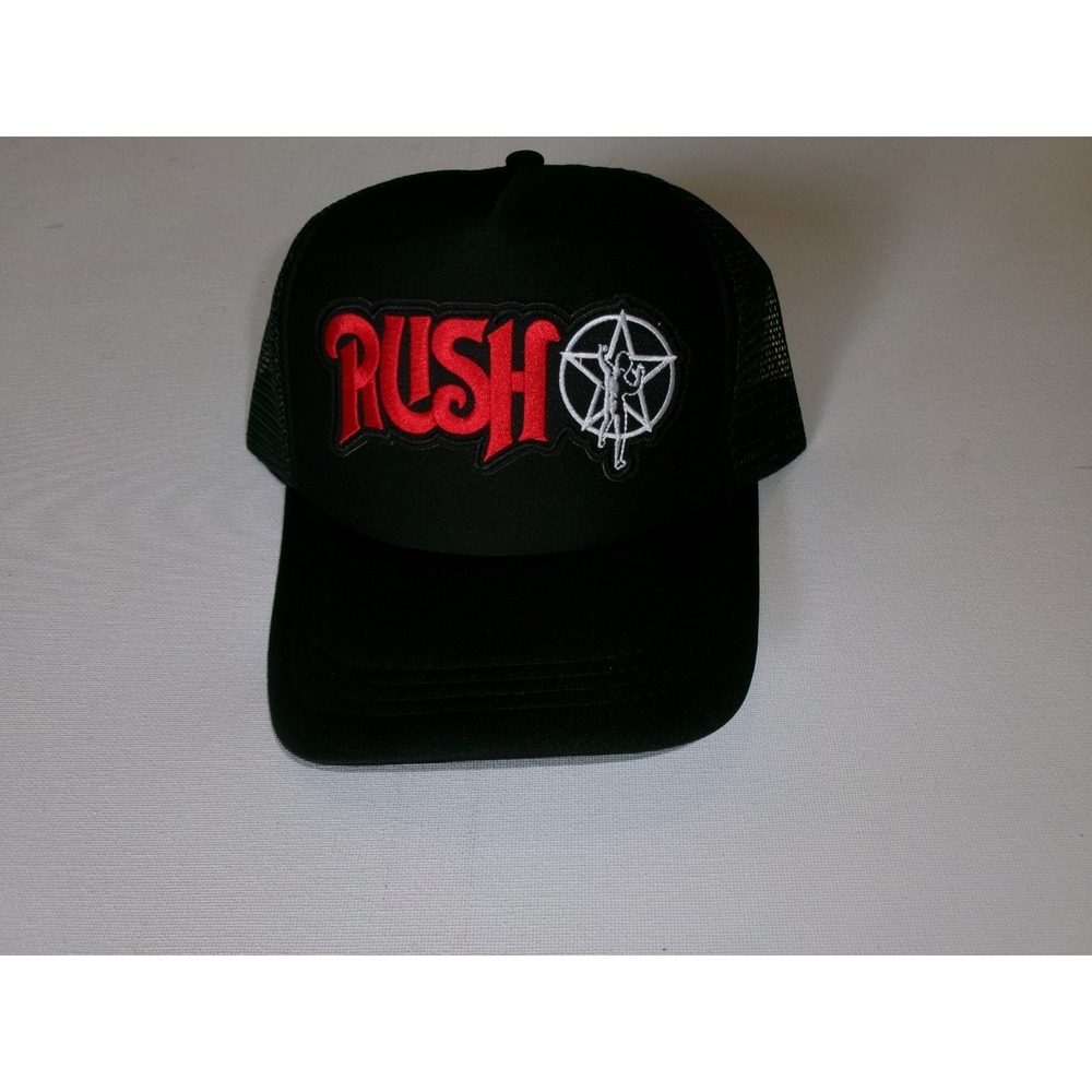 RUSH TRUCKER BAND 2112 00S SNAPBACK BEACH GOLF HAT CAP VINTAGE DEADSTOCK M4